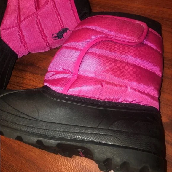 COPY - Polo Ralph Lauren Vancouver EZ Pull-On Big Kids Raspberry Snow Boots - Picture 5 of 11